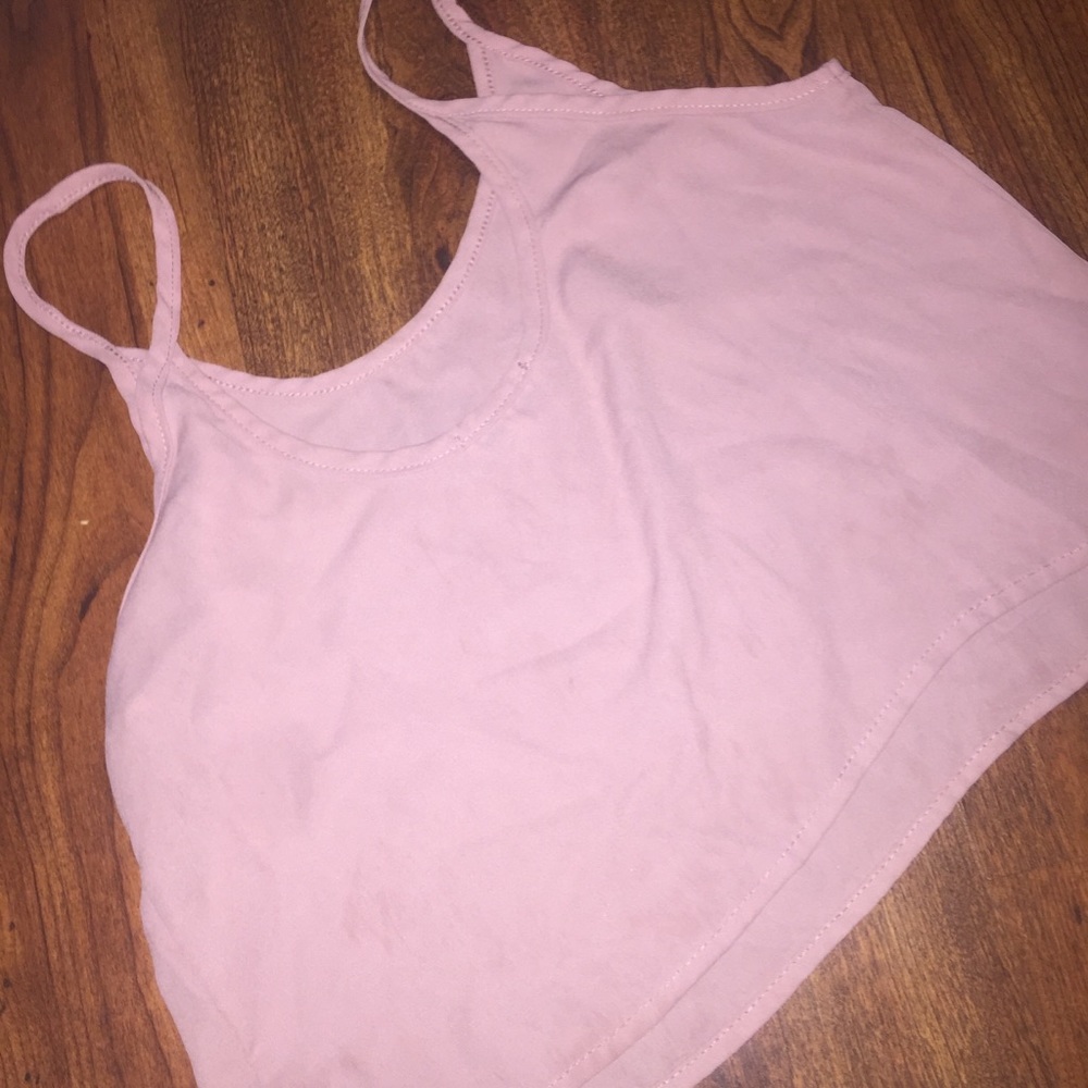 crop top flowy tank